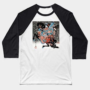 Vintage Japanese woodcut prints Baseball T-Shirt